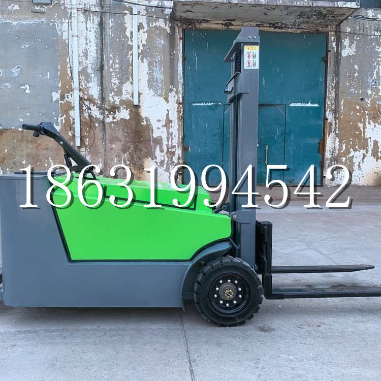 临城县小型电动叉车1吨2吨步行站驾式电瓶堆高充电装卸车液压升降车铲车